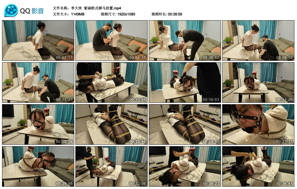 【李大侠】 紫涵欧式驷马放置_HD绳艺资源