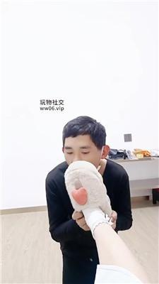 【南月女神】枷锁口塞堵嘴/毛拖鞋白袜踩/脚下喂食 JS250102-11_HD绳艺资源