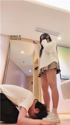 【妮蔻】喜欢白棉袜的哥哥-袜子塞嘴/踩踏腿绞 bf49812_HD绳艺资源