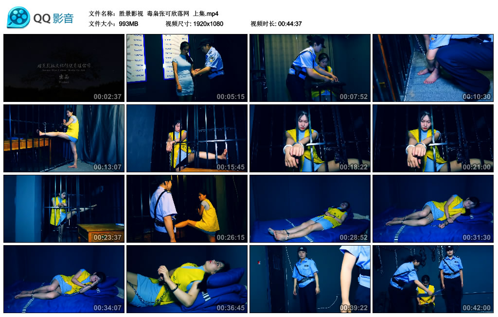 【胜景影视】 毒枭张可欣落网  上集_HD绳艺资源