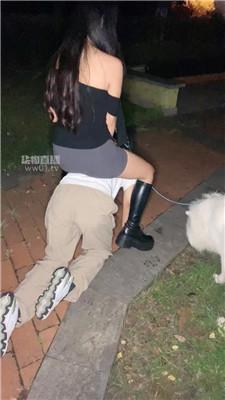 蓓蓓s 情侣主-户外遛狗犬化 bf57890_HD绳艺资源