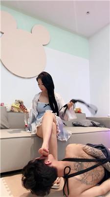 冰月 反绑强制虐纹身小弟 JS251014-11_HD绳艺资源