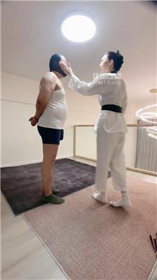 冰卿 跆拳道服绞杀实操 JS250926-17_HD绳艺资源