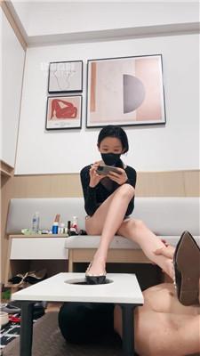 黎舒 裸足深喉-铆钉鞋踩 bf58215_HD绳艺资源