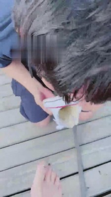 【娜美】帆布鞋素人户外遛狗 bf15511_HD绳艺资源