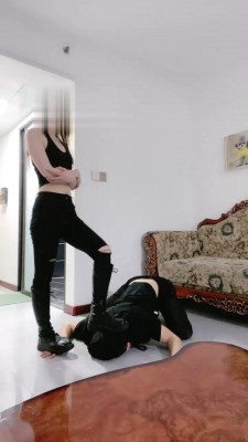 【领主老大】模特长靴臭棉袜羞辱专场 bf18051