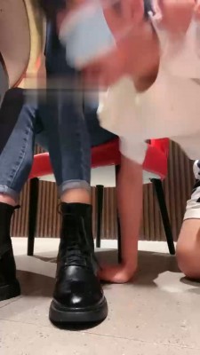 【丹祖宗】火锅店公开玩狗 bf19500