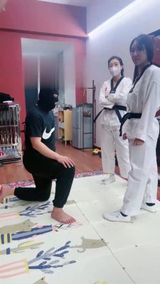 【小祖宗S】双跆拳道女神高难度挑战踢踹 bf19334_HD绳艺资源