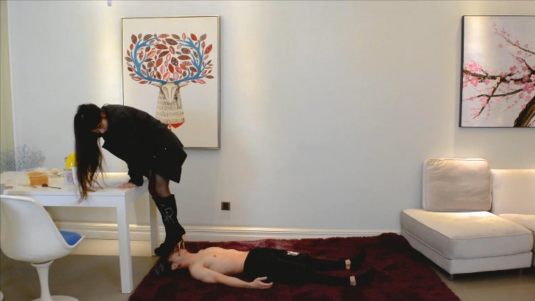 〖H.P.L栖心之栈〗—芷晴黑衣全体重踩脸