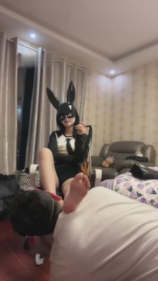 【桃桃老师】兔女郎白丝诱惑调 bf11793