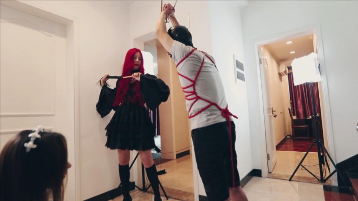 〖H.P.L栖心之栈〗—黑白双煞吊刑奴 HPL-211025