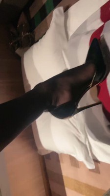 【汐言】黑丝高跟诱惑狗 bf22877