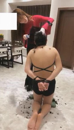 vivi,新年剃光狗奴的毛