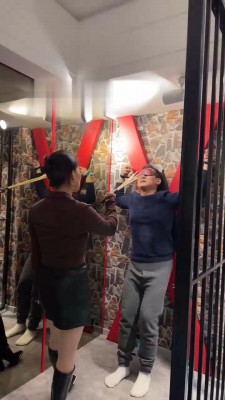 【潘妮绳艺导师】挑战极限藤条训练 bf22009_HD绳艺资源