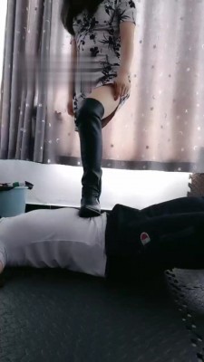 【清雅】高跟长靴全体重踩踏/骑马 bf17618