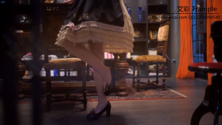 少女白丝高跟 各角度