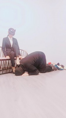 【晨沐】白领职业装高跟辱客户 bf19932