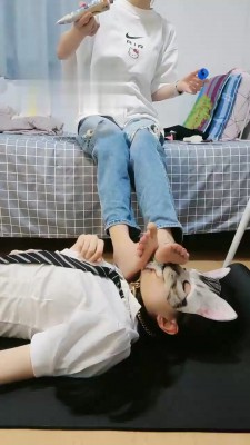 【暴力美学】闺蜜母畜-腿绞窒息/卡脖子窒息 bf17796