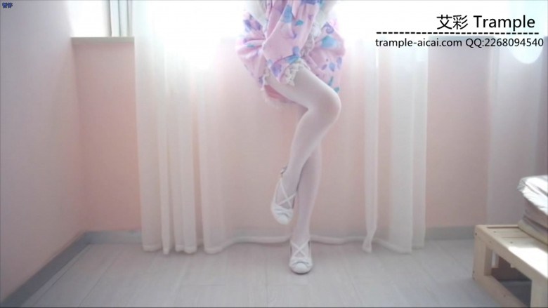 甜美白丝贝壳鞋