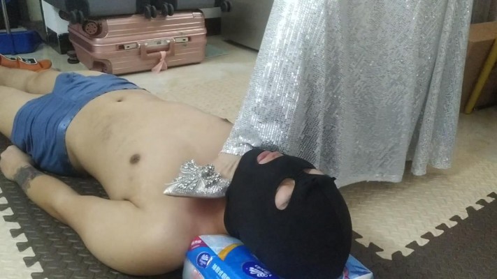 晚礼服日常专项踩脖 YC-220320-5