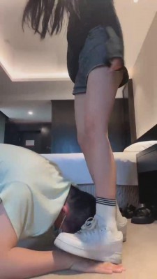 【优lios】小白鞋臭棉袜羞辱狗 bf15133