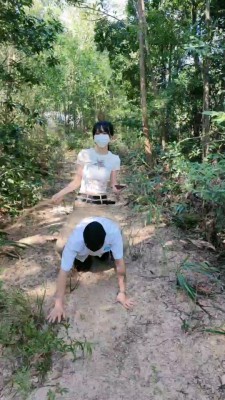 【暴力美学】少女野外暴力拉练 bf20004