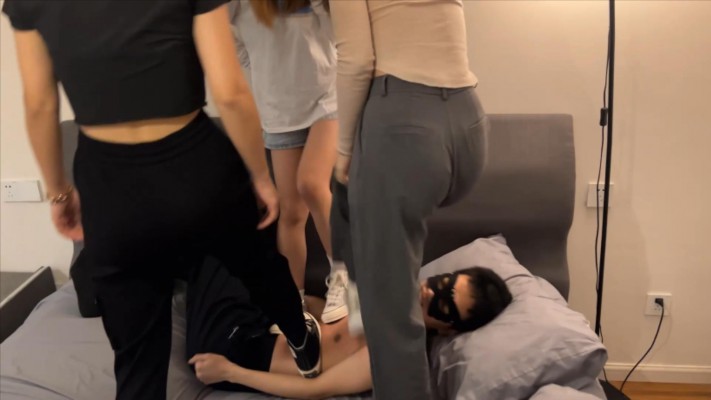 【子怡工作室】玩弄不会系鞋带的贱狗 YC-211011-8