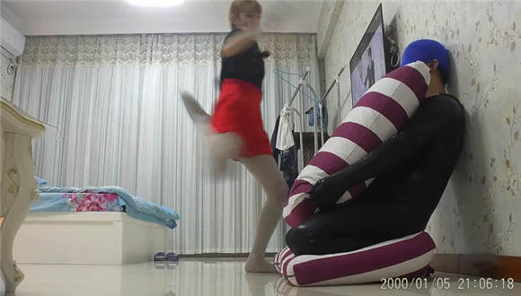 女子防身术击败色狼