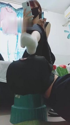 【美娜格格】原味白棉袜气味羞辱 bf21810