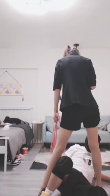 【美娜格格S】骑马转胯训练贱狗 bf19086