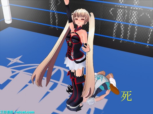 MMD女女长篇暴力踩踏漫画连续剧《小雨日记》（留学日本的中国女生小雨） G-210526-8