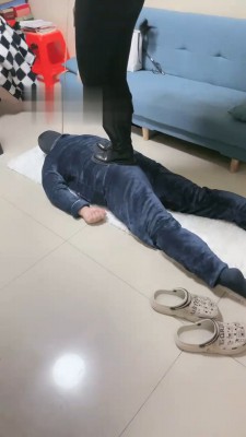 【露娜】长靴全体重踩踏 bf19497_HD绳艺资源