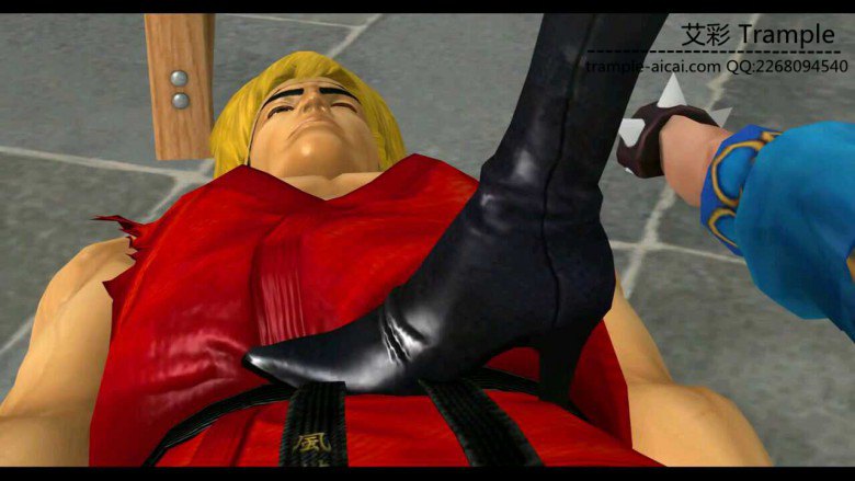 海贼王罗宾调教春丽和隆（街霸红人） O-170605-3