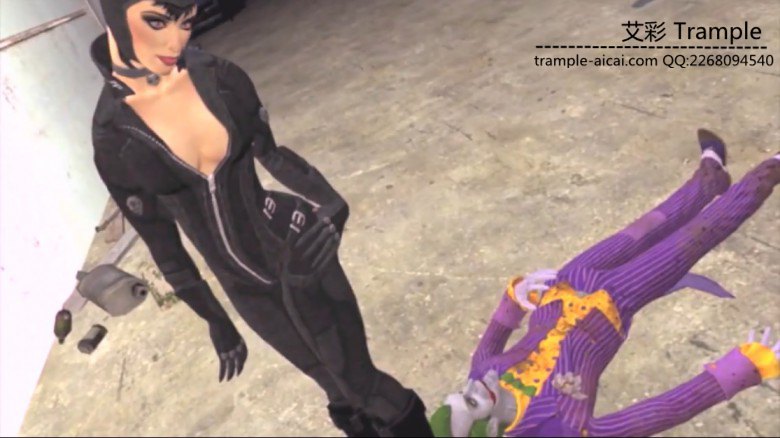 3D-动漫游戏，猫女 腿绞坐脸 守望先锋作者系列 O-170429-4