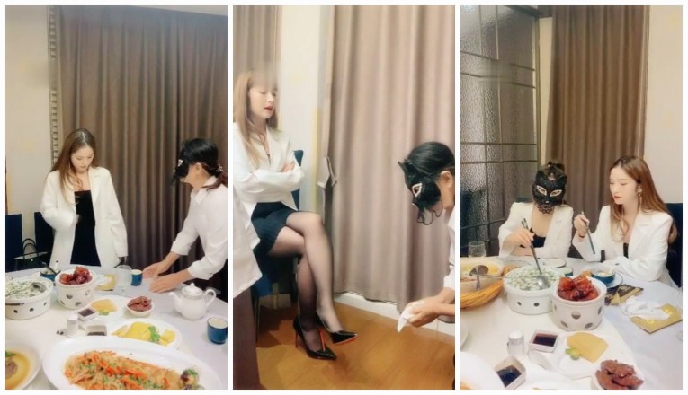 一诺，饭店艺术训练母狗 200911-5_HD绳艺资源