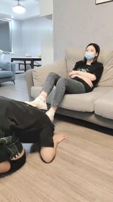 【欣欣S】帆布鞋肉丝气味羞辱 bf17912_HD绳艺资源