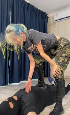 【W.K.T】—CC对色咪咪的健身教练进行挑战 YC-220727-5_HD绳艺资源