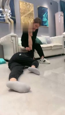 【妮可】模特原味白棉袜羞辱 bf18192