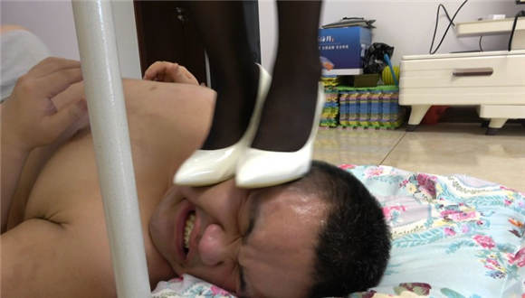 【冷柔】黑白高跟鞋重度踩踏