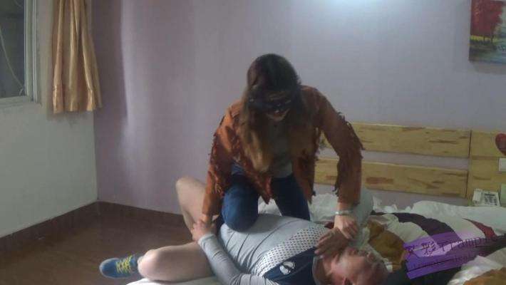 跆拳道美女人肉沙包_HD绳艺资源