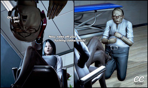 漫画FootBitchCC踩踏、残忍、臭脚、气味、调教 G-210603-26