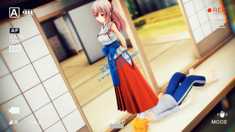 动漫 MMD 踩踏 G-190902-6