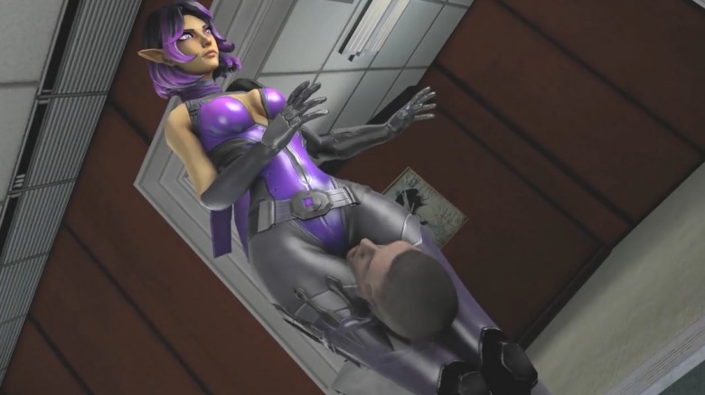 3D-动漫游戏格斗 腿绞坐脸 守望先锋作者系列 O-170520