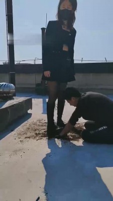 【雪儿】双S户外吃泥巴/踩踏 bf12000