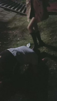 【00后十言】双S户外踩踏羞辱 bf11871