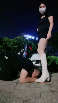 【雪琪琪】深夜户外遛狗 bf19907_HD绳艺资源