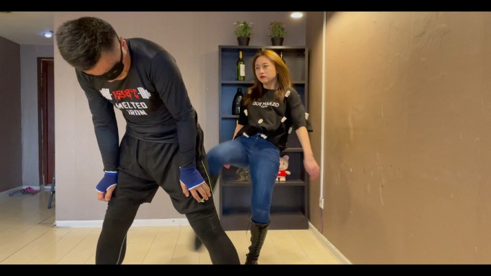 【蛋碎娇娃】『超S·联盟』三美女整治健身教练 YC-220515