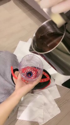 【小劳拉】超重口-艺术开口器喂脏水口水呕吐物 bf23376_HD绳艺资源