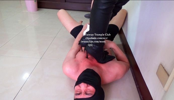 【Taiwan Trample Club】高跟靴恶毒残忍践踏瘦弱M隶