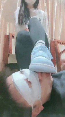 【妮蔻】原味白袜气味羞辱 bf22983